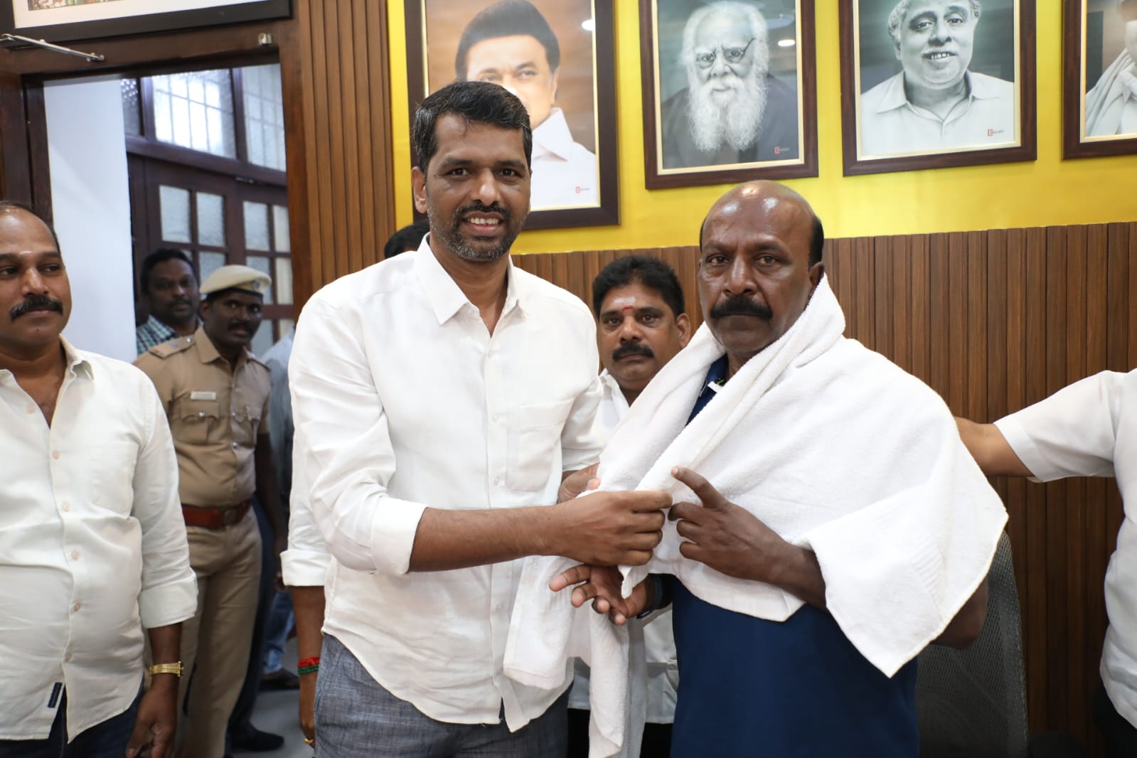 Meeting with minister